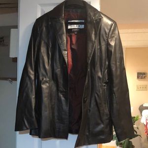 Woman’s leather jacket